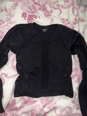 Urban Outfitters Out from Under Black Seamless long sleeve